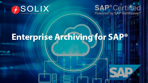 Enterprise Archiving for SAP<sup></noscript>®</sup>