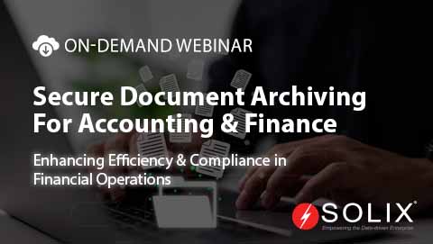 Secure Document Archiving For Accounting & Finance