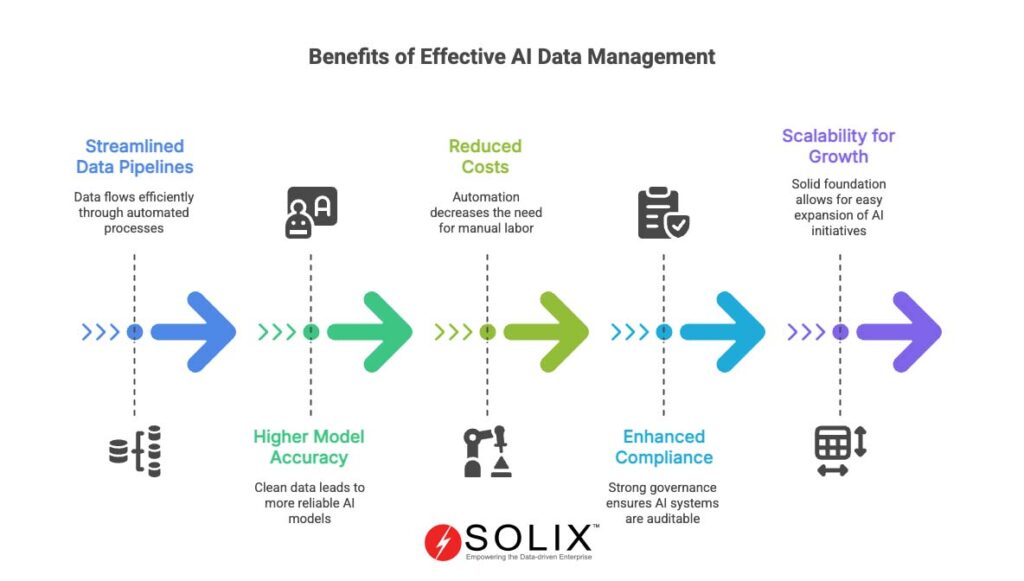 Benefits of Effective AI Data Management